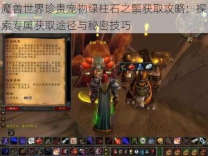 魔兽世界珍贵宠物绿柱石之鬃获取攻略：探索专属获取途径与秘密技巧