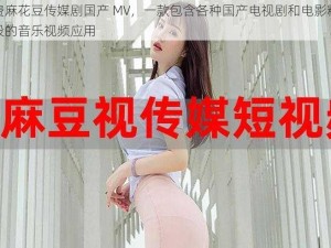 免费麻花豆传媒剧国产 MV，一款包含各种国产电视剧和电影精彩片段的音乐视频应用