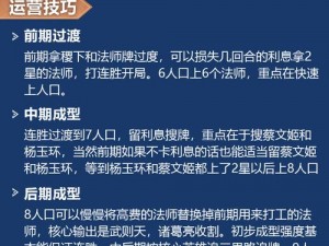 王者模拟战尧天射坦阵容攻略详解：运营策略与装备天赋指南全解析