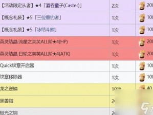 命运冠位指定FGO FZ平民高效获取人偶与弓印章攻略指南：实用速刷技巧揭秘