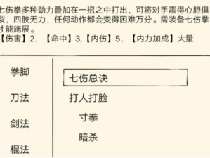 暴走英雄坛七伤拳攻略：实战技巧深度解析与实战运用指南