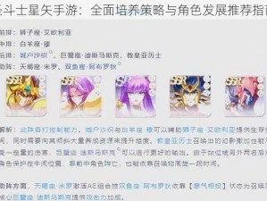 圣斗士星矢手游：全面培养策略与角色发展推荐指南