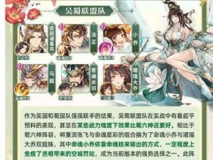 《三国志幻想大陆：群雄逐鹿，顶级阵容推荐》