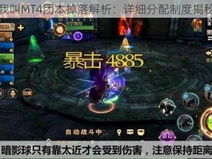 我叫MT4团本掉落解析：详细分配制度揭秘