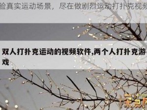 体验真实运动场景，尽在做剧烈运动打扑克视频 APP