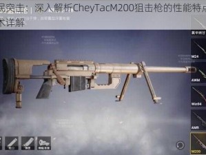 全民突击：深入解析CheyTacM200狙击枪的性能特点与技术详解