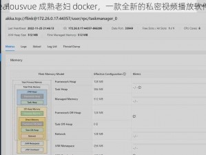 jealousvue 成熟老妇 docker，一款全新的私密视频播放软件