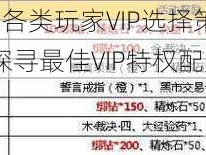 太极熊猫2各类玩家VIP选择策略深度对比分析：探寻最佳VIP特权配置之路