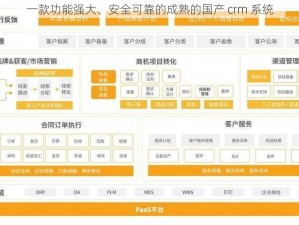 一款功能强大、安全可靠的成熟的国产 crm 系统