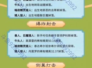 狩猎时刻任务机制详解：策略、流程与操作指引手册揭秘特殊狩猎任务的进阶之道