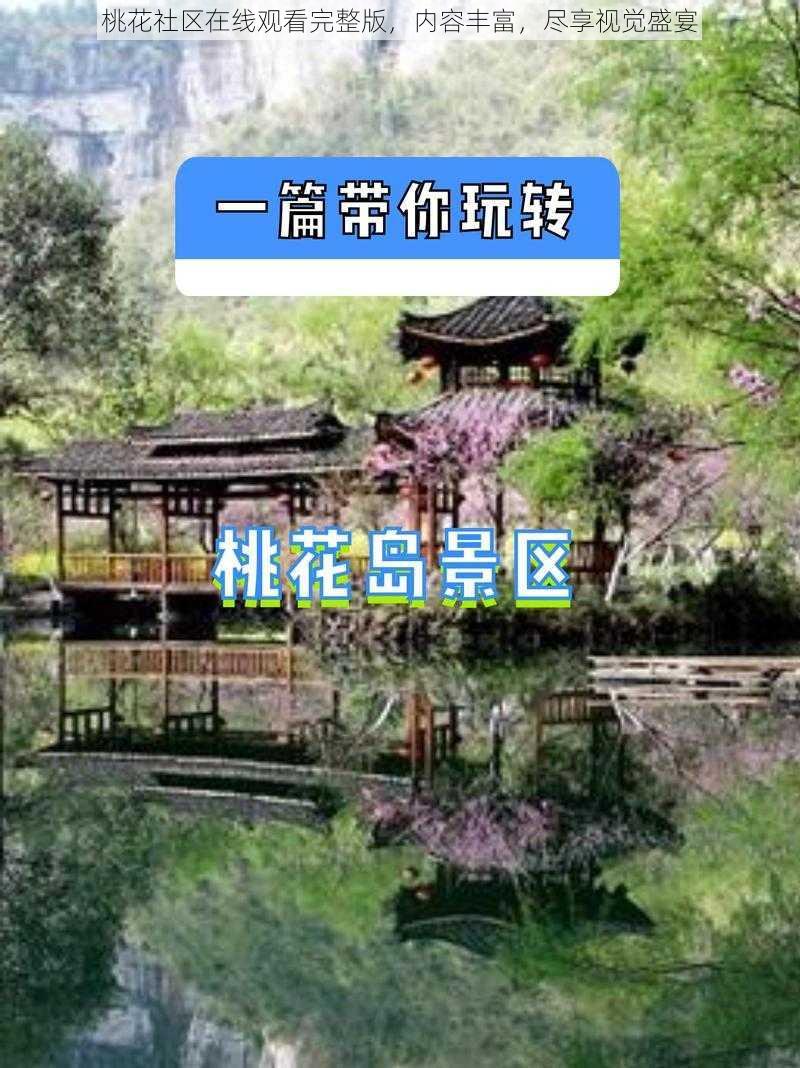 桃花社区在线观看完整版，内容丰富，尽享视觉盛宴