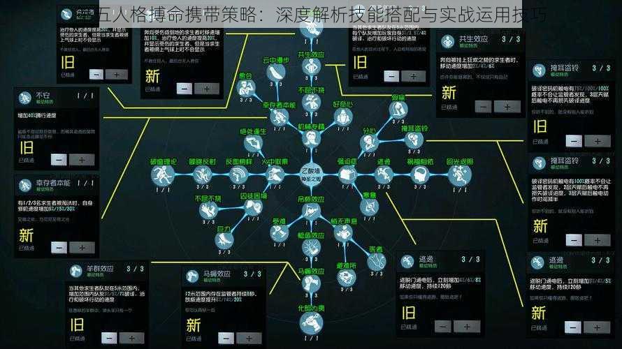 第五人格搏命携带策略：深度解析技能搭配与实战运用技巧