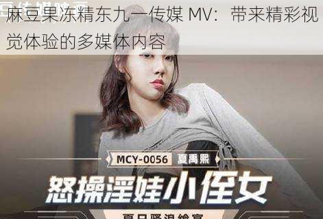 麻豆果冻精东九一传媒 MV：带来精彩视觉体验的多媒体内容