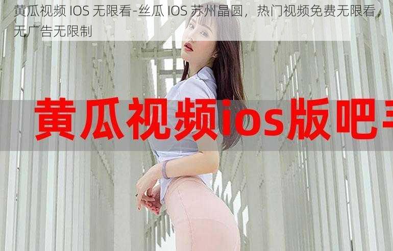 黄瓜视频 IOS 无限看-丝瓜 IOS 苏州晶圆，热门视频免费无限看，无广告无限制