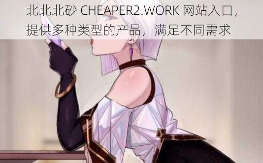 北北北砂 CHEAPER2.WORK 网站入口，提供多种类型的产品，满足不同需求