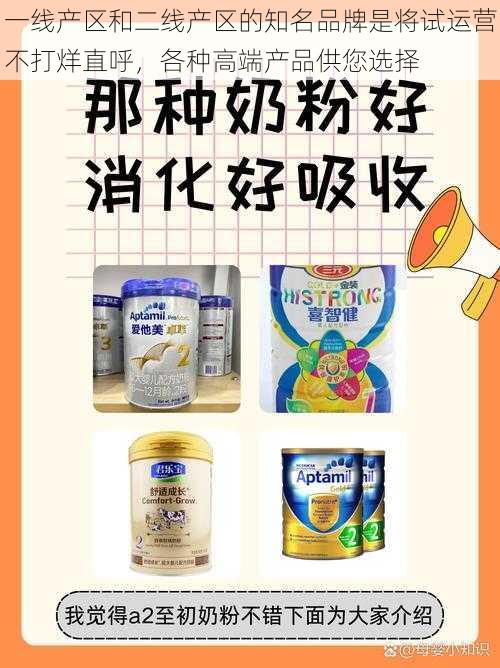 一线产区和二线产区的知名品牌是将试运营不打烊直呼，各种高端产品供您选择