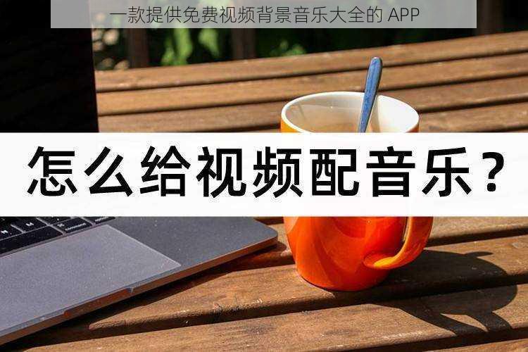 一款提供免费视频背景音乐大全的 APP