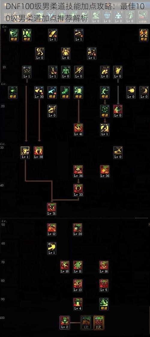 DNF100级男柔道技能加点攻略：最佳100级男柔道加点推荐解析