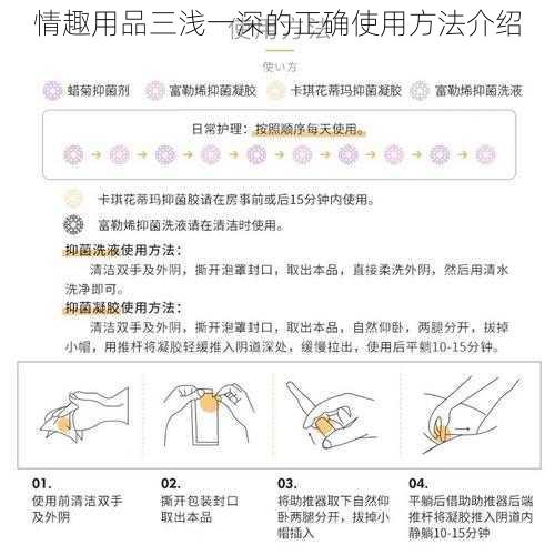 情趣用品三浅一深的正确使用方法介绍