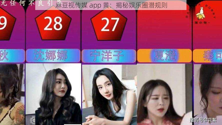 麻豆视传媒 app 黄：揭秘娱乐圈潜规则