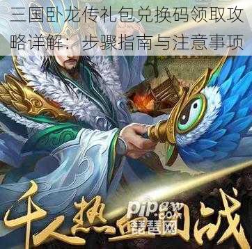 三国卧龙传礼包兑换码领取攻略详解：步骤指南与注意事项