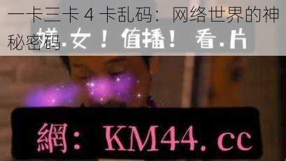 一卡三卡 4 卡乱码：网络世界的神秘密码