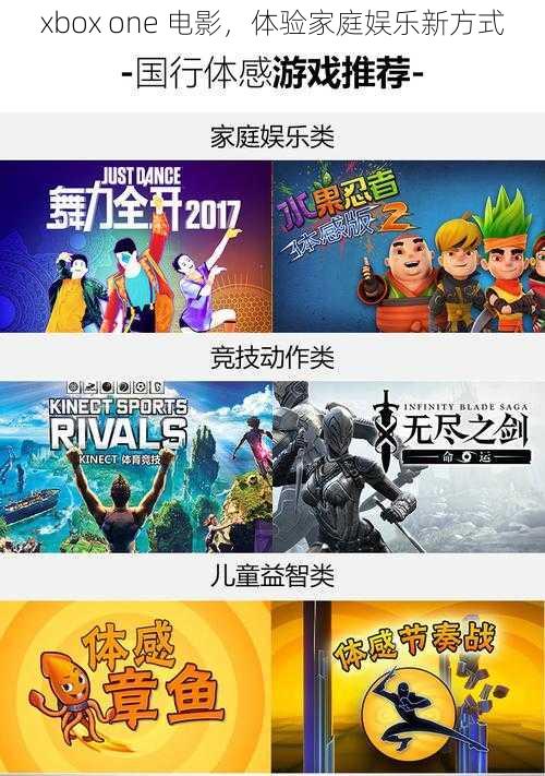 xbox one 电影，体验家庭娱乐新方式