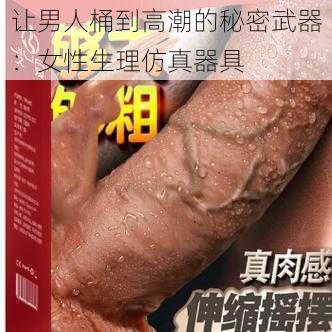 让男人桶到高潮的秘密武器：女性生理仿真器具