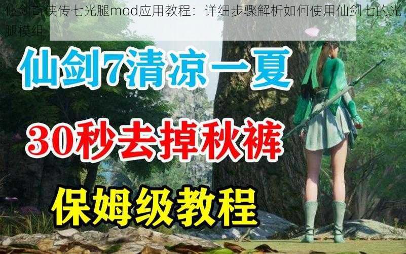 仙剑奇侠传七光腿mod应用教程：详细步骤解析如何使用仙剑七的光腿模组