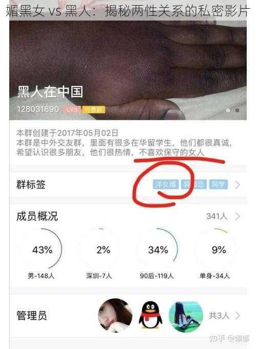 媚黑女 vs 黑人：揭秘两性关系的私密影片