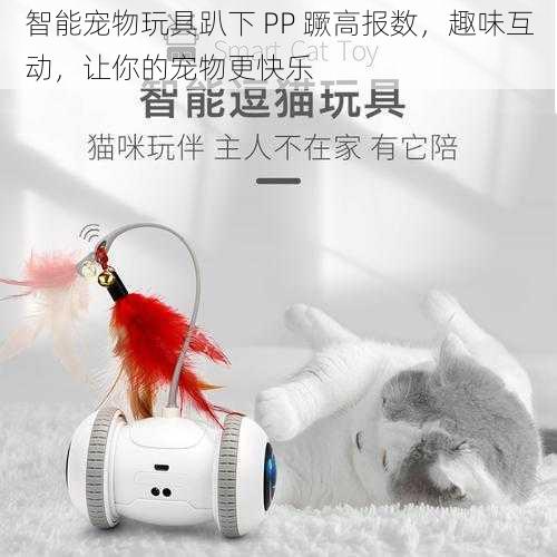 智能宠物玩具趴下 PP 蹶高报数，趣味互动，让你的宠物更快乐