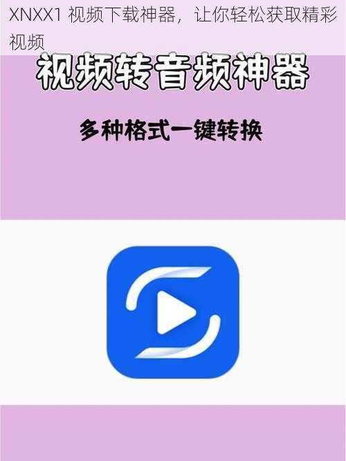 XNXX1 视频下载神器，让你轻松获取精彩视频