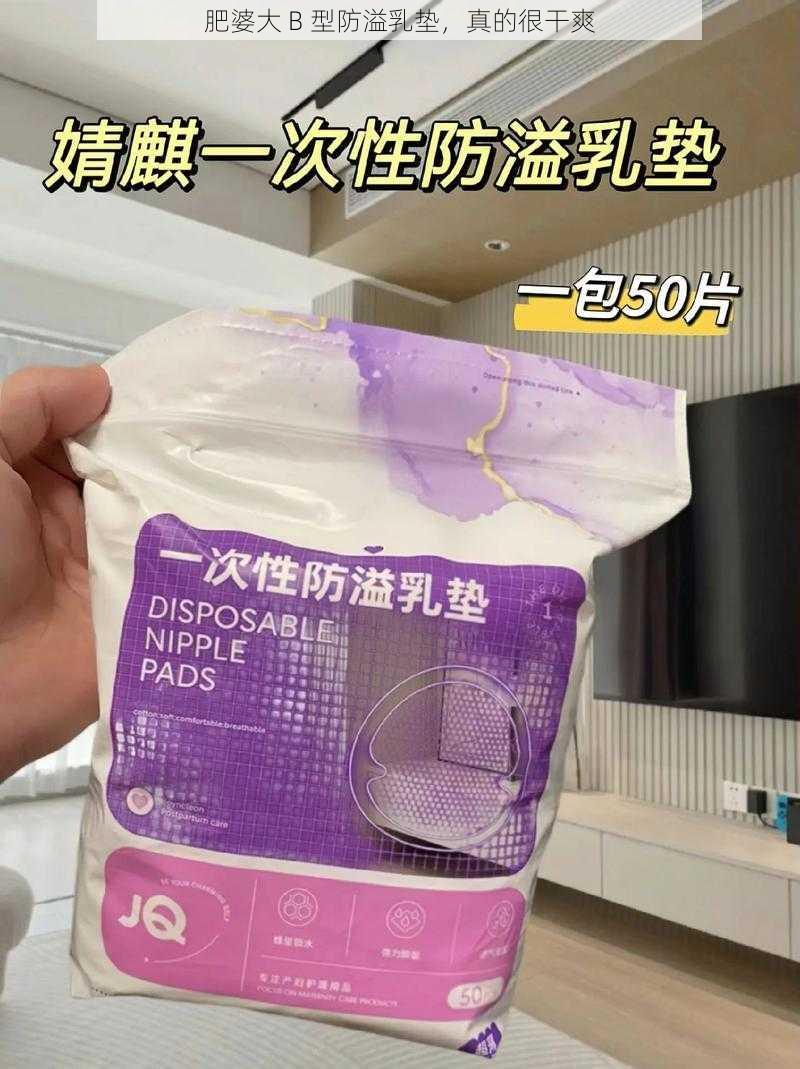 肥婆大 B 型防溢乳垫，真的很干爽