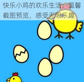 快乐小鸡的欢乐生活：温馨截图预览，感受无限乐趣