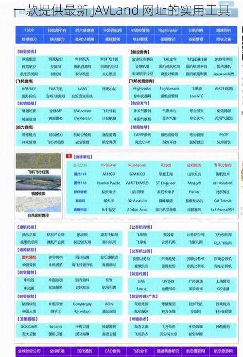 一款提供最新 JAVLand 网址的实用工具