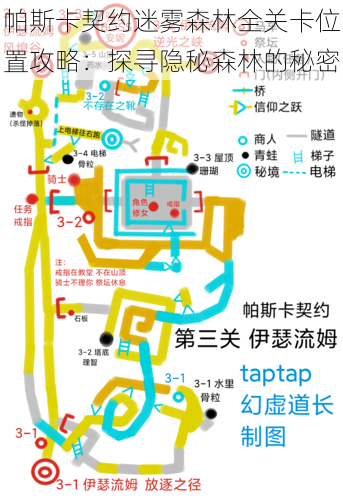 帕斯卡契约迷雾森林全关卡位置攻略：探寻隐秘森林的秘密