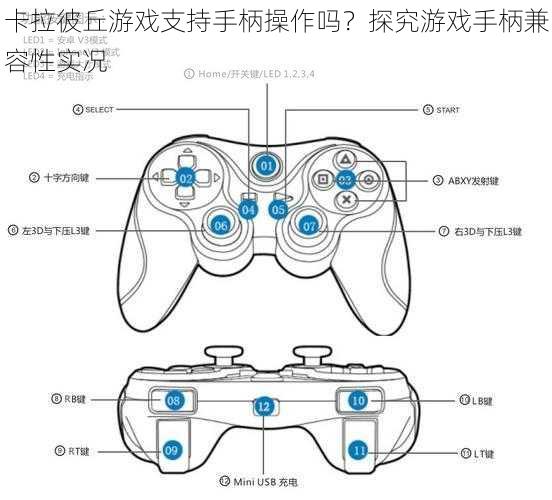 卡拉彼丘游戏支持手柄操作吗？探究游戏手柄兼容性实况