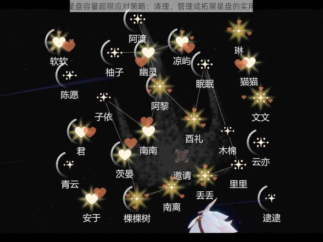 光遇星盘容量超限应对策略：清理、管理或拓展星盘的实用建议