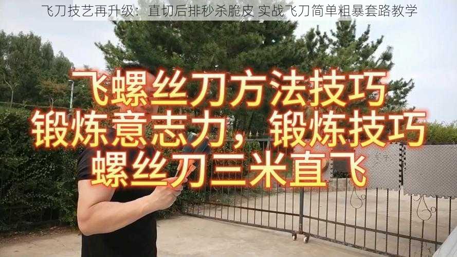 飞刀技艺再升级：直切后排秒杀脆皮 实战飞刀简单粗暴套路教学