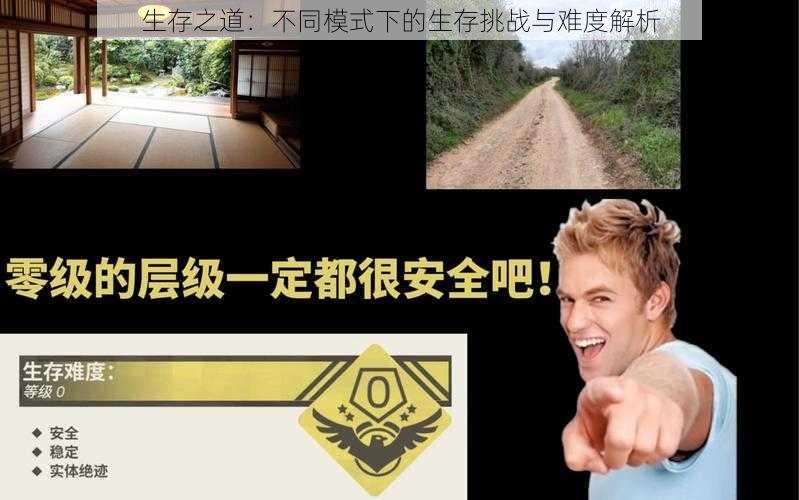 生存之道：不同模式下的生存挑战与难度解析