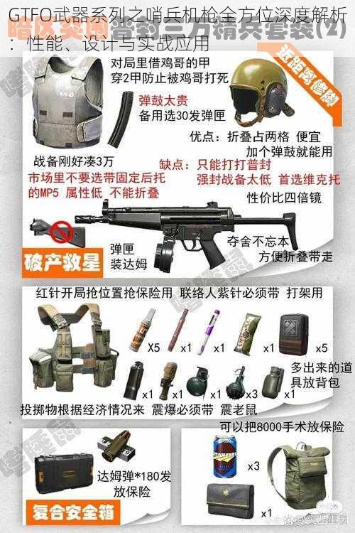 GTFO武器系列之哨兵机枪全方位深度解析：性能、设计与实战应用