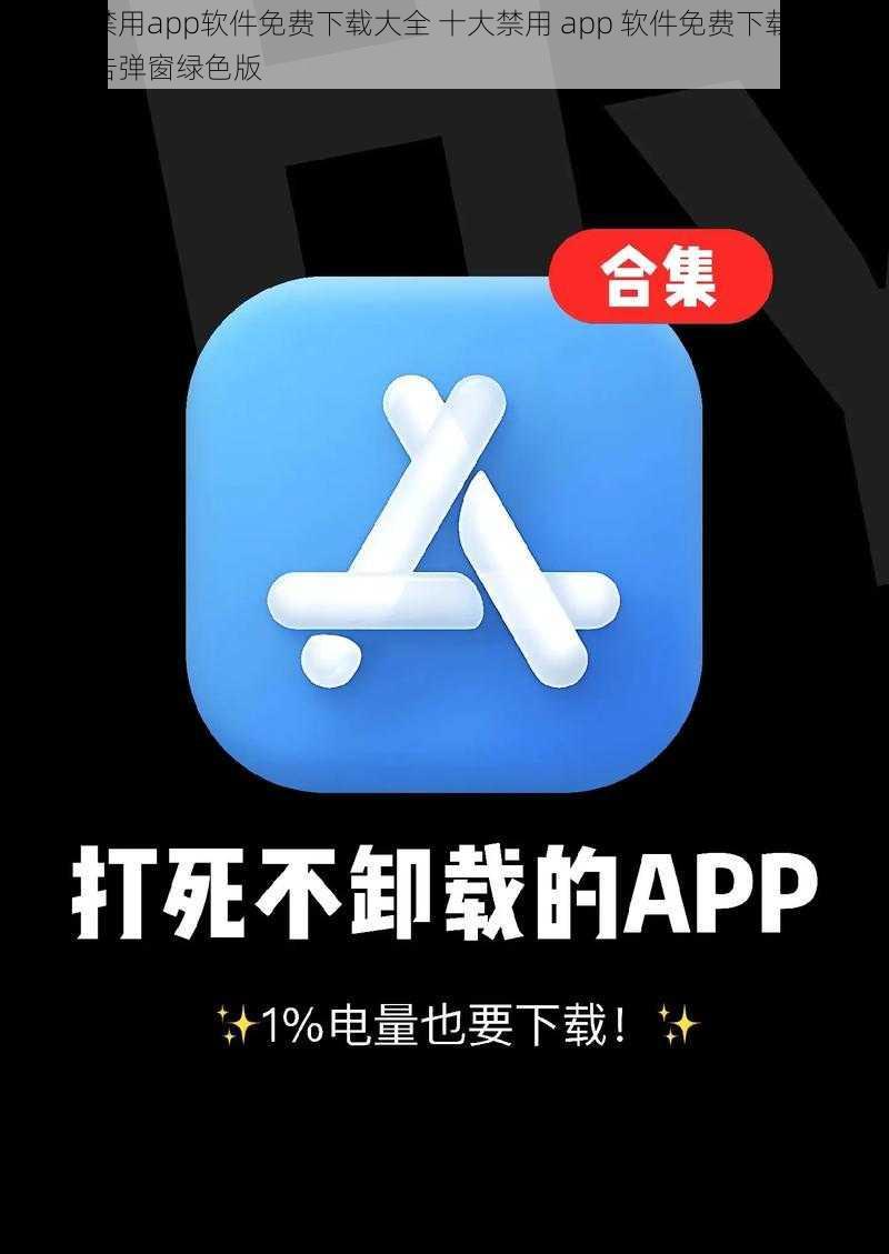 十大禁用app软件免费下载大全 十大禁用 app 软件免费下载大全，无广告弹窗绿色版