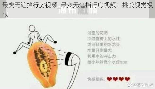 最爽无遮挡行房视频_最爽无遮挡行房视频：挑战视觉极限