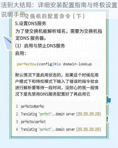 活到大结局：详细安装配置指南与终极设置说明手册