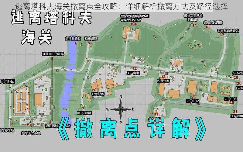 逃离塔科夫海关撤离点全攻略：详细解析撤离方式及路径选择