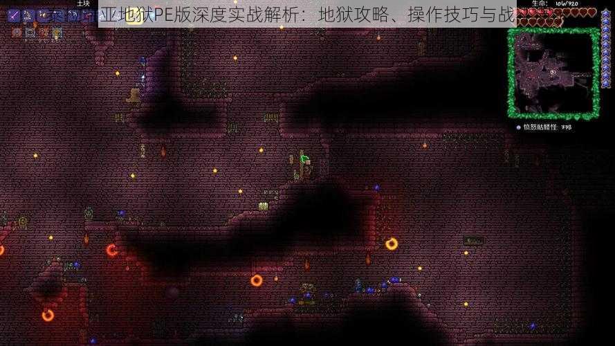 泰拉瑞亚地狱PE版深度实战解析：地狱攻略、操作技巧与战斗演示