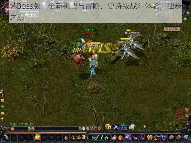 魔域Boss版：全新挑战与冒险，史诗级战斗体验，独步魔域之巅